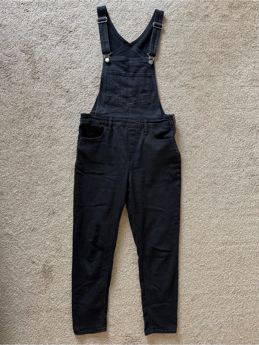 Levi's Black Denim Women's Overalls